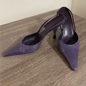 Delman Purple Women's Heels